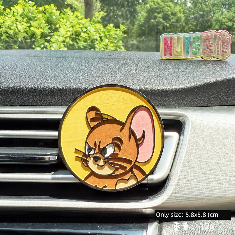 Tom and Jerry Mary Cat Car-Mounted Cute Air Vent Aromatherapy Diffuser Stone Car Decoration Handmade Creative Gift Jerry Round Other notes
Tom and Jerry Mary Cat Car-Mounted Cute Air Vent Aromatherapy Diffuser Stone Car Decoration Handmade Creative Gift Jerry Round Other notes