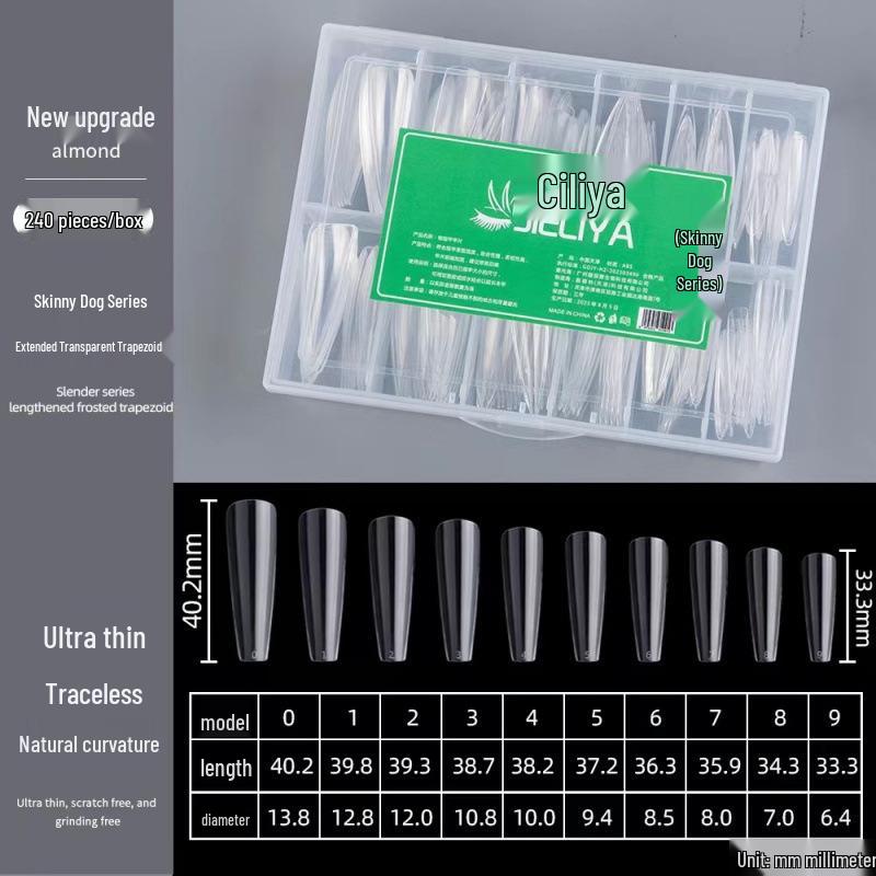 Nail Fairy Transparent Extension Nail Tips - Clear Cowboy Design
Nail Fairy Transparent Extension Nail Tips - Clear Cowboy Design
