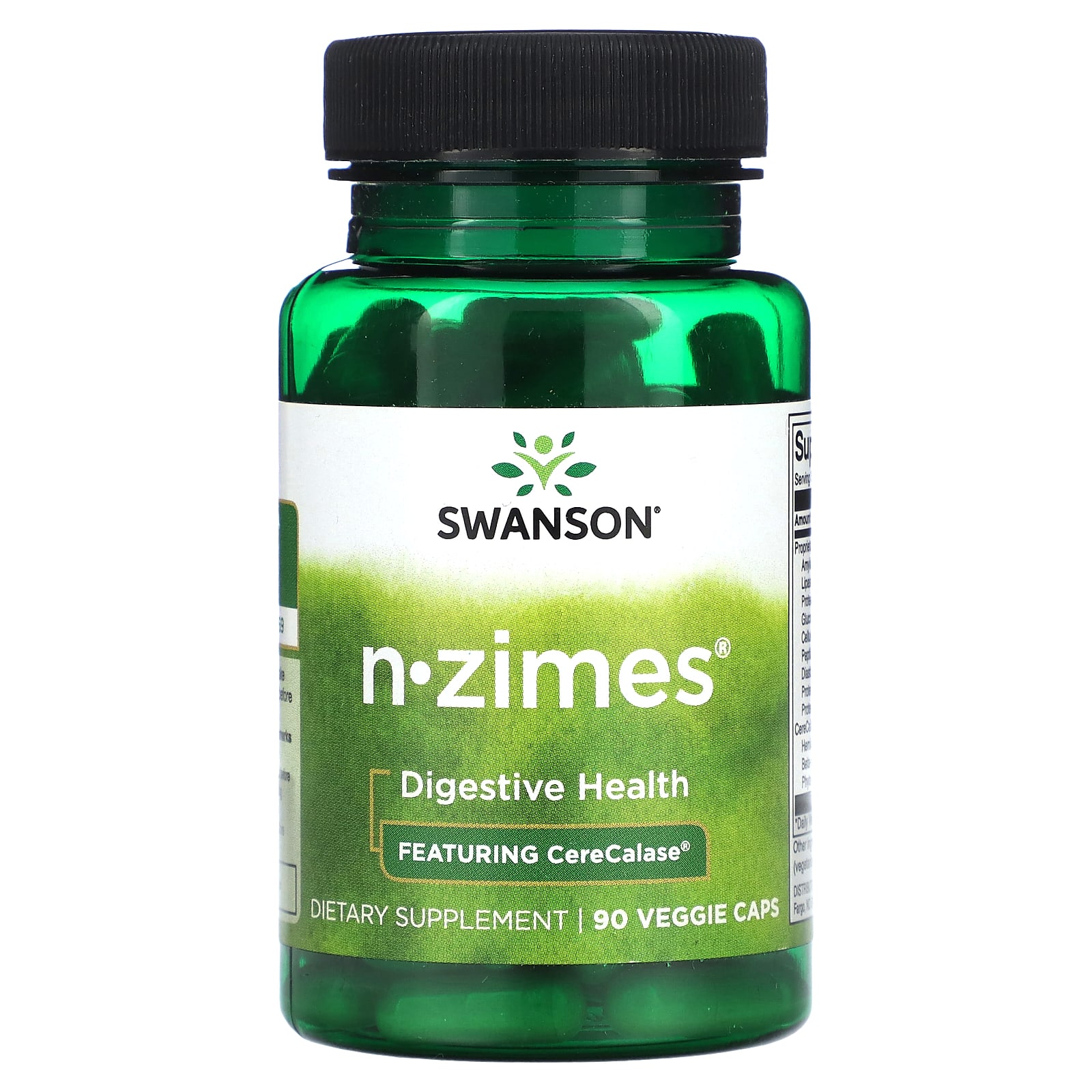 Swanson, N-Zimes, 90 овочевих капсул 
Swanson, N-Zimes, 90 овочевих капсул