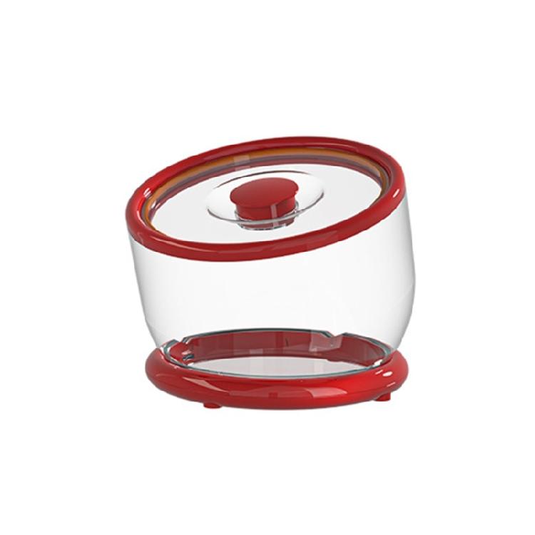 Modern Clear Cereal Dispenser Offering Hygienic Dry Food Preservation Solution S червоний
Modern Clear Cereal Dispenser Offering Hygienic Dry Food Preservation Solution S червоний
