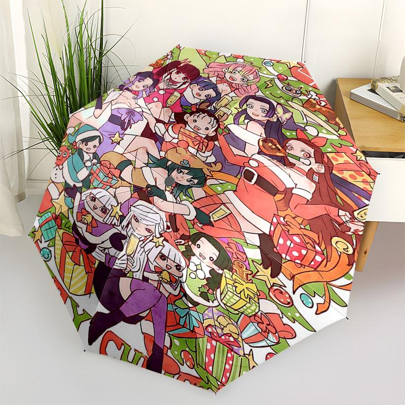 1pc Outdoor Umbrella with Ferry Christmas Print - Auto Open Close Umbrella, Portable 3-Fold Design, 8-Bone Iron Frame, Festive Gift for Fans, T
1pc Outdoor Umbrella with Ferry Christmas Print - Auto Open Close Umbrella, Portable 3-Fold Design, 8-Bone Iron Frame, Festive Gift for Fans, T