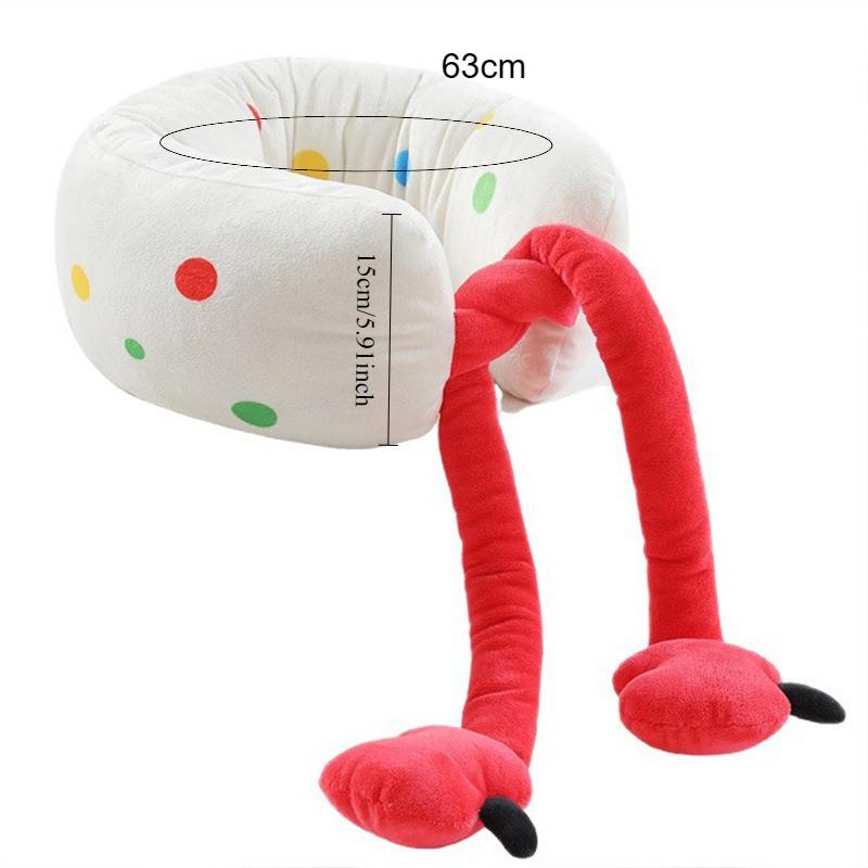 Cute U-Shaped Neck Pillow with Hat Travel Airplane Pillow Portable Office Lunch Break Nap Pillow Head Rest Pillow красный
Cute U-Shaped Neck Pillow with Hat Travel Airplane Pillow Portable Office Lunch Break Nap Pillow Head Rest Pillow красный