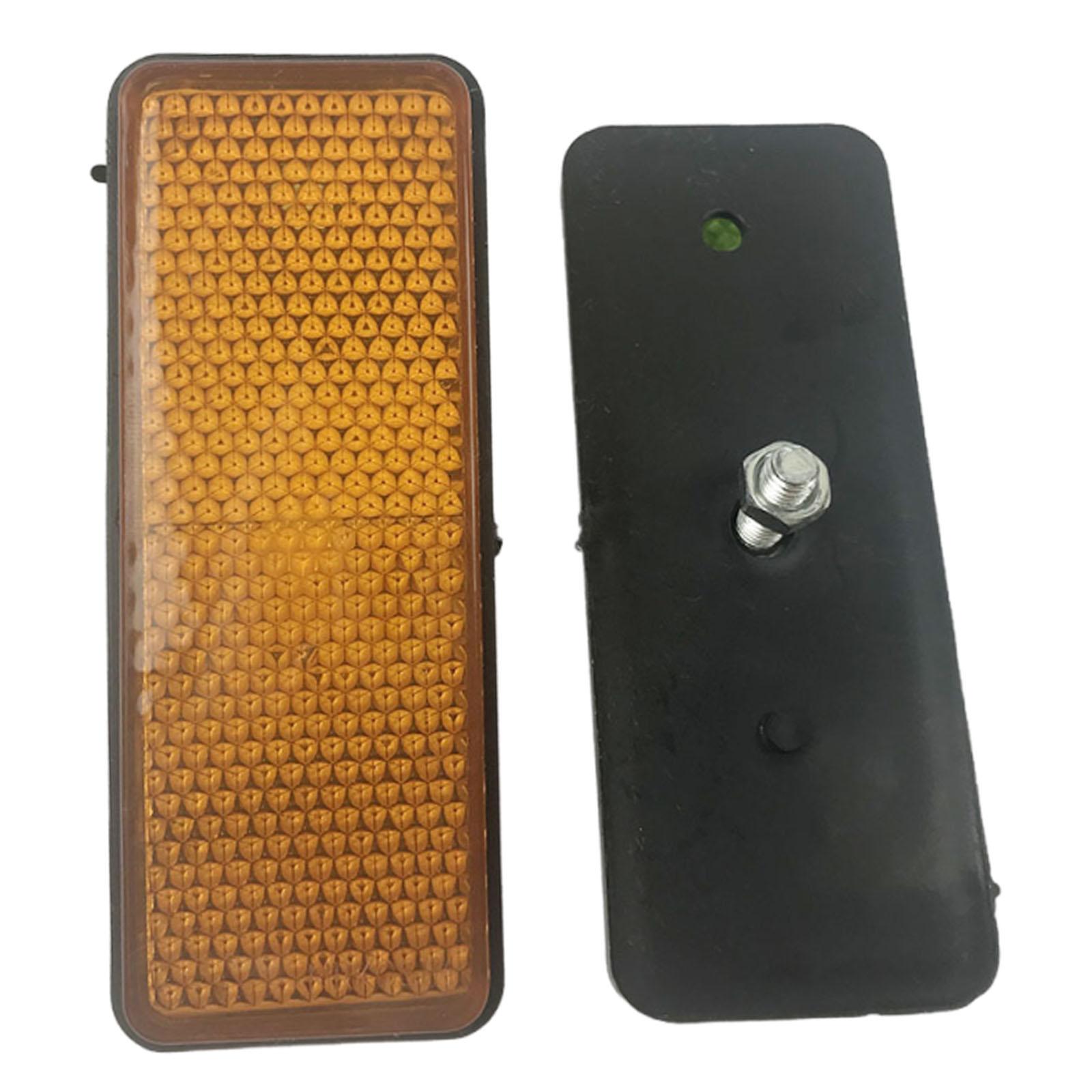 2Pcs Rectangular Reflectors Sturdy Fittings Reflective Panel Professional Spare Parts Easy to Install Compatible Accessory жовтий
2Pcs Rectangular Reflectors Sturdy Fittings Reflective Panel Professional Spare Parts Easy to Install Compatible Accessory жовтий