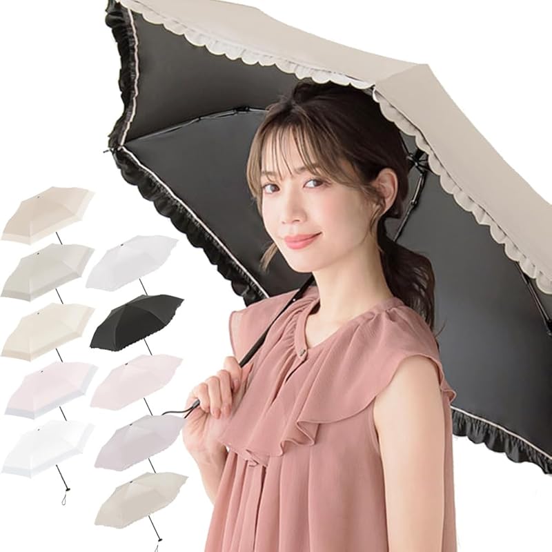 folding umbrella super lightweight For both rain and shine uv cut frills bicolor 100% complete blackout folding parasol Higasa folding umbrella unisex
folding umbrella super lightweight For both rain and shine uv cut frills bicolor 100% complete blackout folding parasol Higasa folding umbrella unisex