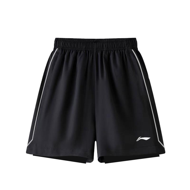 Li-Ning Quick-Drying Breathable Training Cool Feeling Lace-Up Five-Point Sports Shorts Unisex shorts AKBS202-1 M
Li-Ning Quick-Drying Breathable Training Cool Feeling Lace-Up Five-Point Sports Shorts Unisex shorts AKBS202-1 M