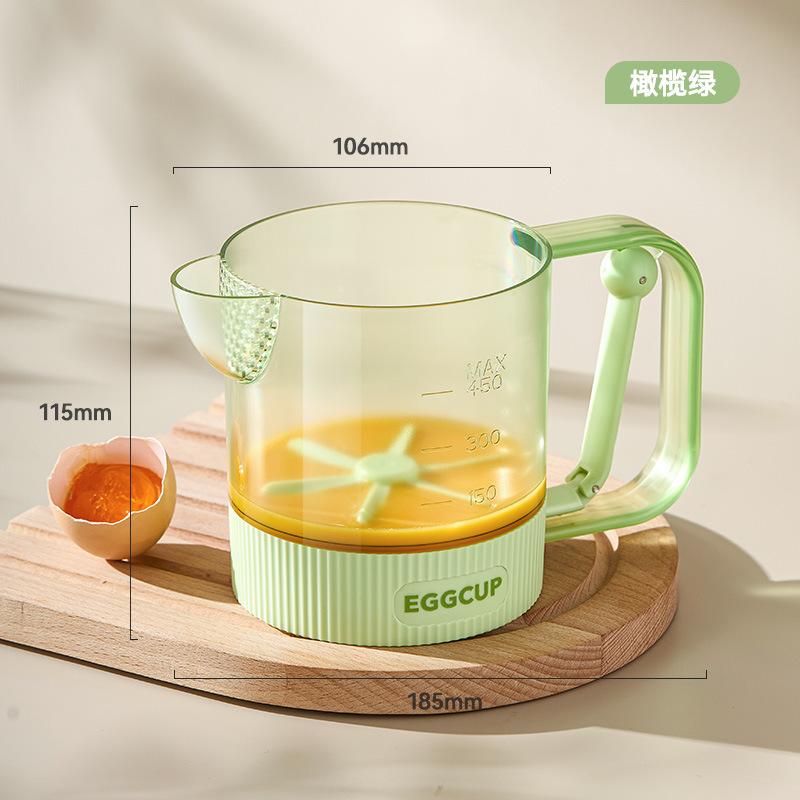 Multi-functional Egg Whisking Cup Household Manual Egg Beater for Whipping Cream and Beating Eggs Includes Strainer зелений
Multi-functional Egg Whisking Cup Household Manual Egg Beater for Whipping Cream and Beating Eggs Includes Strainer зелений