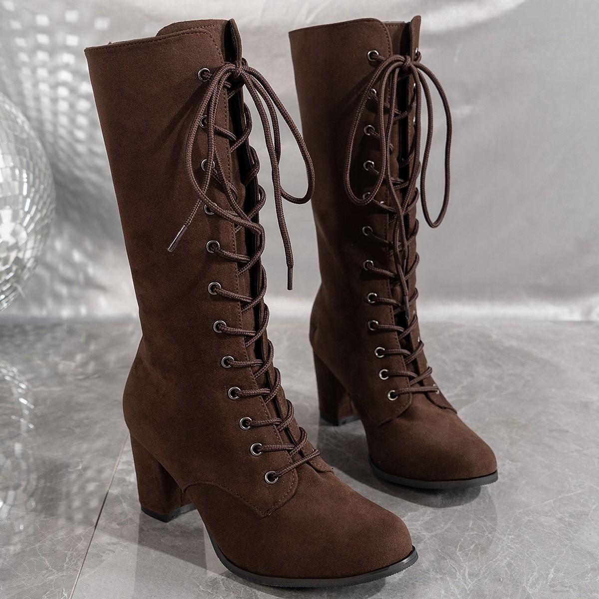 Fashion Autumn Women Walking Designer Fashion Lace-up Boots Women 2024 Winter Trend Outdoor Retro Mid-Calf Casual Boots Shoes for Women 39 кавовий
Fashion Autumn Women Walking Designer Fashion Lace-up Boots Women 2024 Winter Trend Outdoor Retro Mid-Calf Casual Boots Shoes for Women 39 кавовий