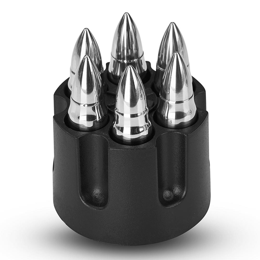 Stainless Steel Bullet Shape Ice Cube Chillers Quick-frozen Whiskey Wine Beer Ice Stones Cooler Kitchen Bar Gadgets (FDA Certified) Type A
Stainless Steel Bullet Shape Ice Cube Chillers Quick-frozen Whiskey Wine Beer Ice Stones Cooler Kitchen Bar Gadgets (FDA Certified) Type A