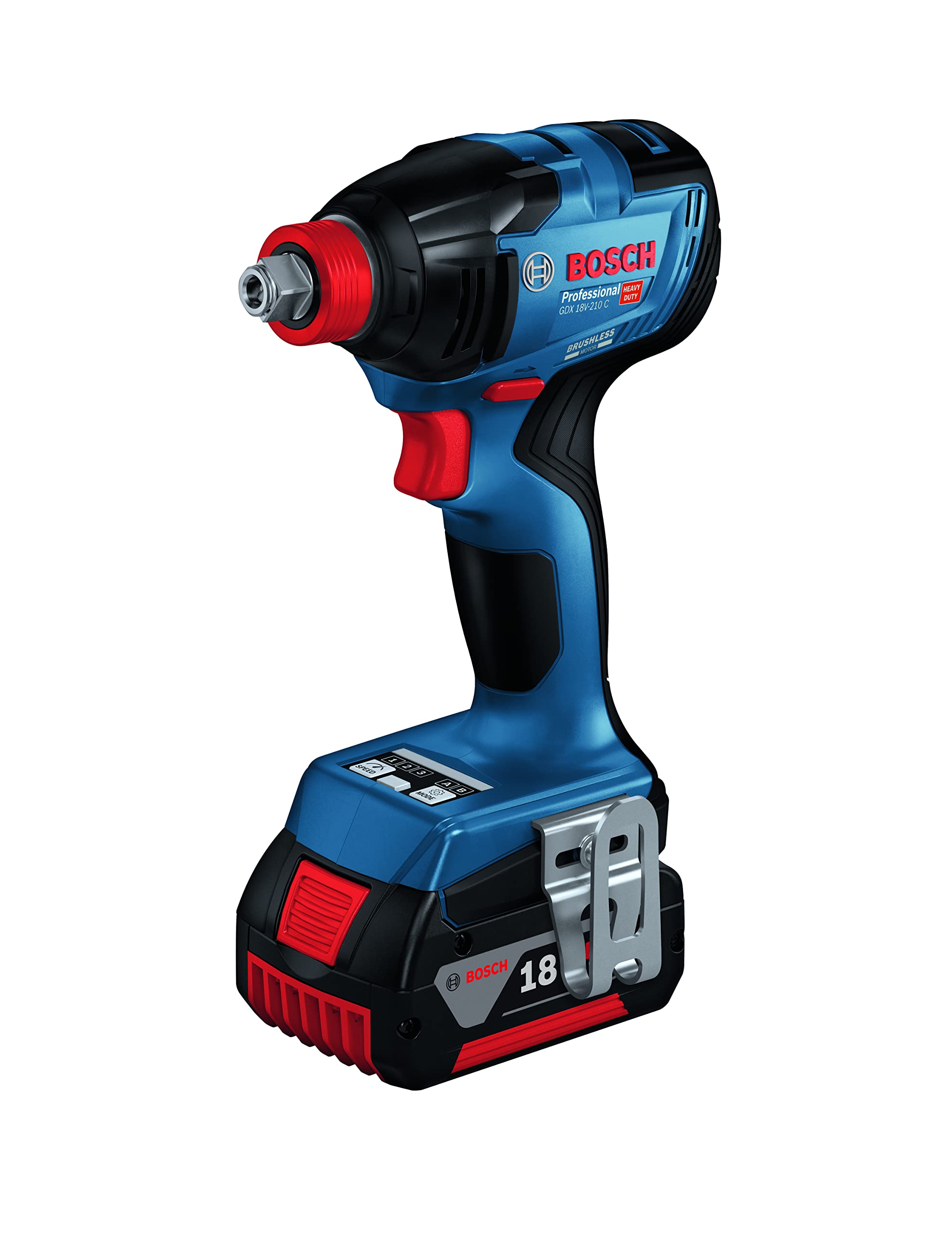 Сумка для перенесення на ремінь для бездротового ударного шуруповерта Bosch Professional 18 В (5.0Ahx2, зарядка, гачок, в комплекті) GDX18V-210C синій
Сумка для перенесення на ремінь для бездротового ударного шуруповерта Bosch Professional 18 В (5.0Ahx2, зарядка, гачок, в комплекті) GDX18V-210C синій