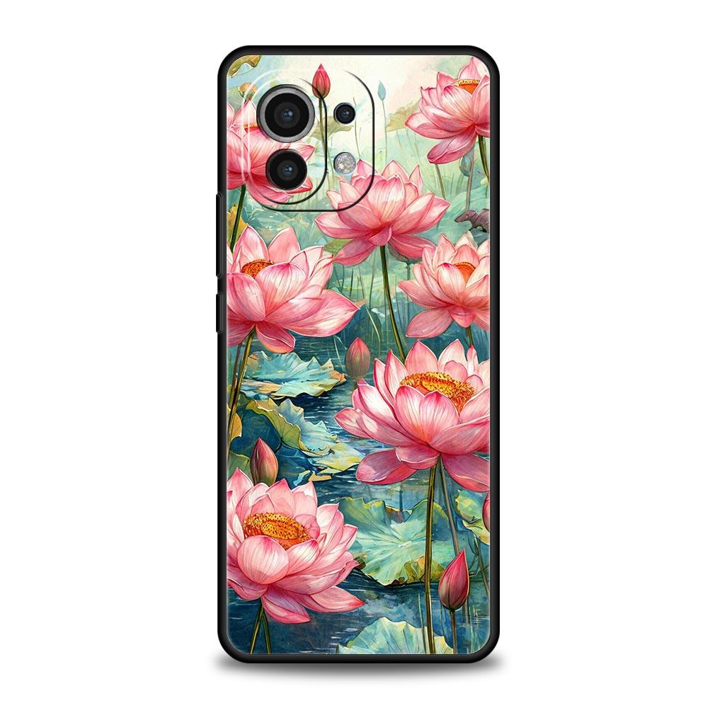 Phone Case For Xiaomi Mi 15 14 13 12 11 Lite 14T 13T 12T 11T Pro Poco X7 X6 X5 X3 Pro F6 F5 F4 Cover Lotus Pattern For Mi 11 Lite
Phone Case For Xiaomi Mi 15 14 13 12 11 Lite 14T 13T 12T 11T Pro Poco X7 X6 X5 X3 Pro F6 F5 F4 Cover Lotus Pattern For Mi 11 Lite