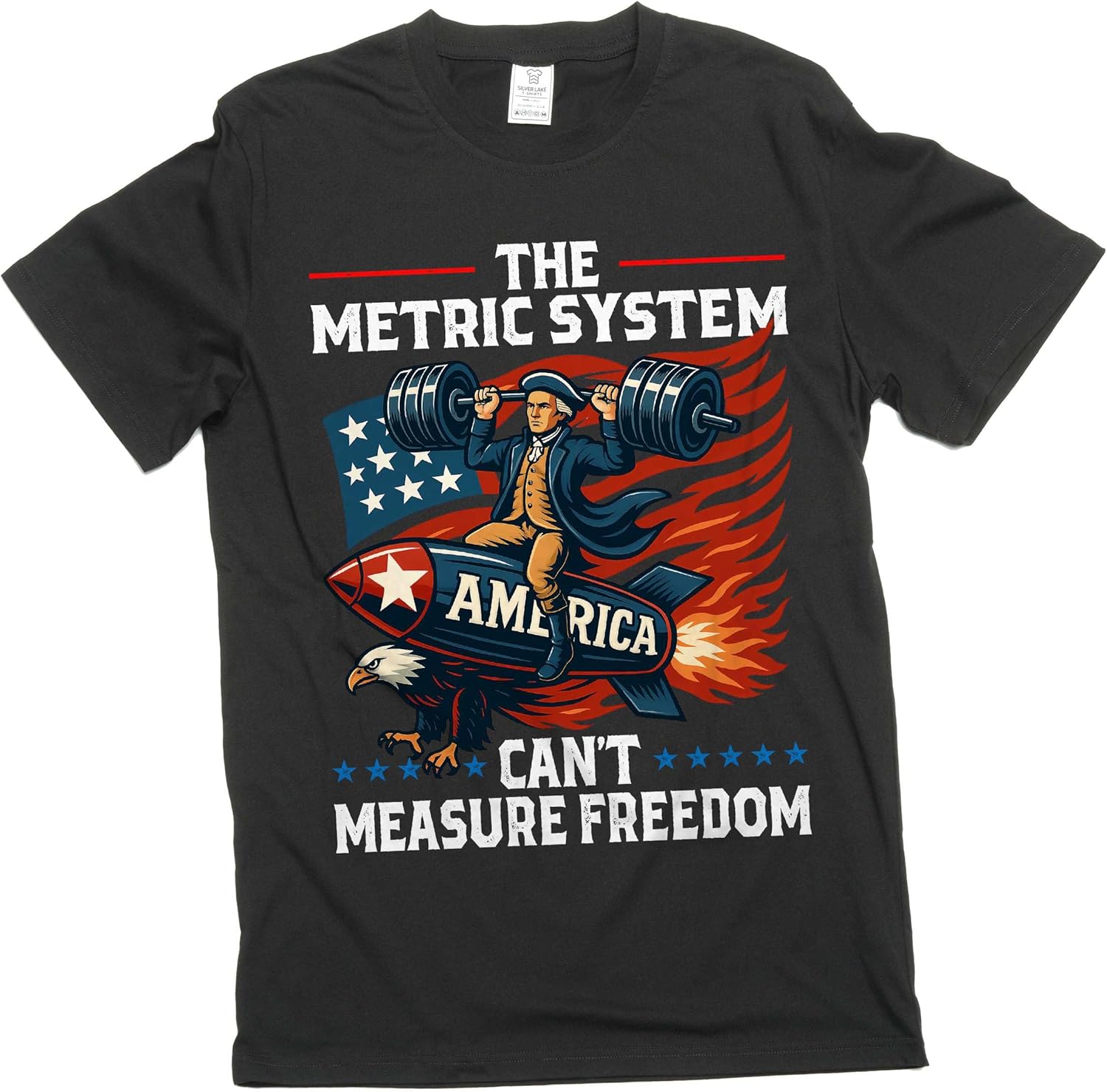 Funny 4th of July Tee Shirt Patriotic Metric System Can t Measure Freedom Washington T-Shirt Fourth USA tee 5XL різнокольоровий
Funny 4th of July Tee Shirt Patriotic Metric System Can t Measure Freedom Washington T-Shirt Fourth USA tee 5XL різнокольоровий