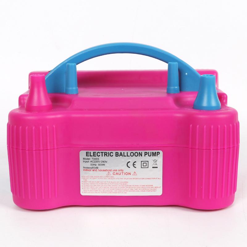 73005 Electric Balloon Inflator Pump 220-240V High Voltage Double Hole Air Compressor Portable Air Blower EU Plug
73005 Electric Balloon Inflator Pump 220-240V High Voltage Double Hole Air Compressor Portable Air Blower EU Plug