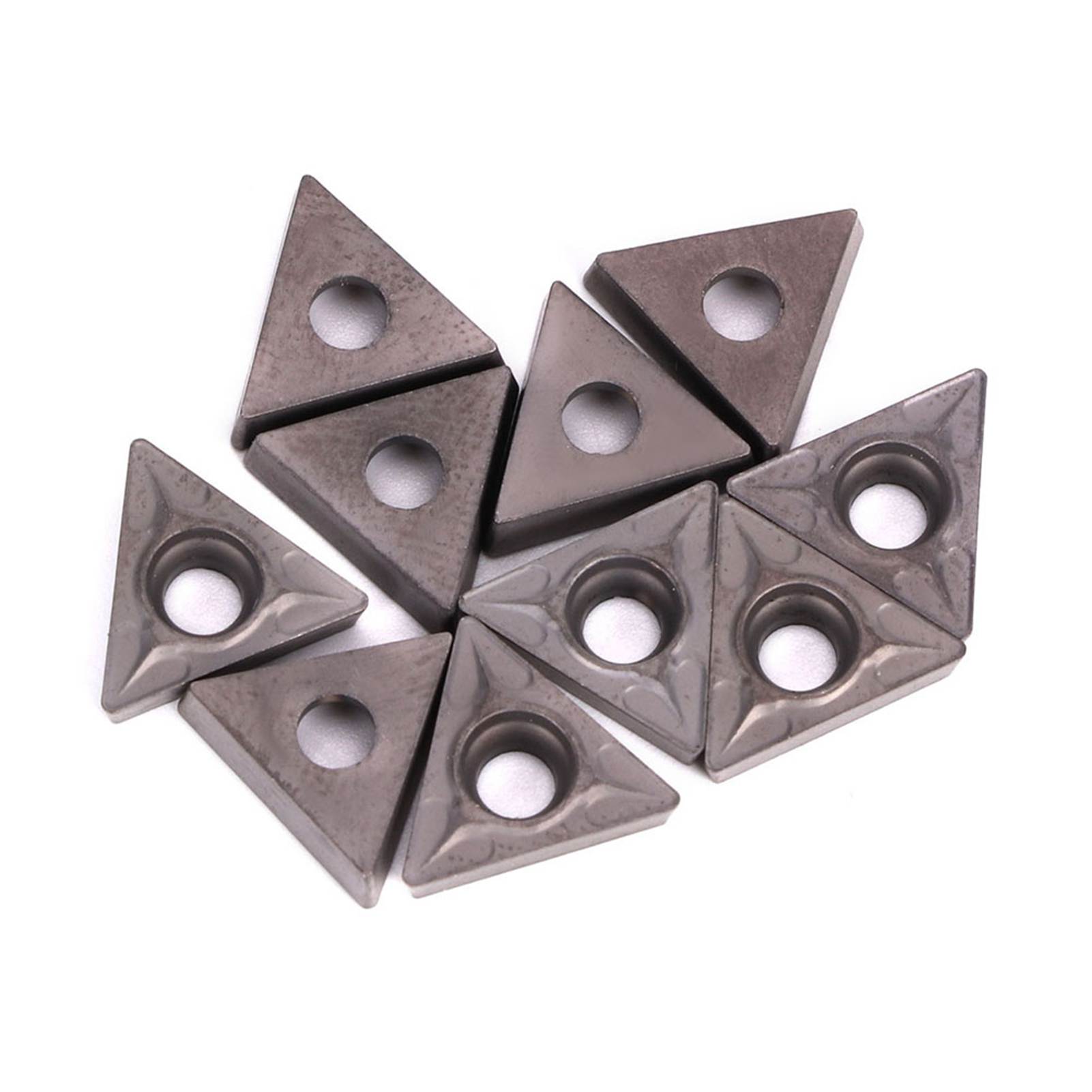10pcs CNC Carbide Insert Blade TCMT110204 VP15TF Turning Tool for Stainless Steel Processing
10pcs CNC Carbide Insert Blade TCMT110204 VP15TF Turning Tool for Stainless Steel Processing
