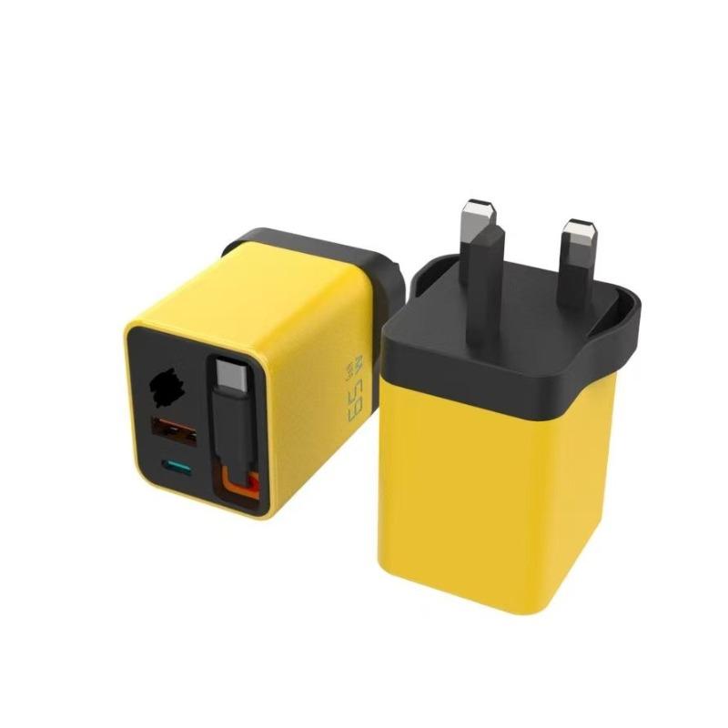 Новий PD65W Телескопічний Кабель Швидка Зарядка Зарядний Пристрій GaN Повна Підтримка Протоколів Швидкої Зарядки A+C Двопортовий Багатофункціональний Зарядний Пристрій
Новий PD65W Телескопічний Кабель Швидка Зарядка Зарядний Пристрій GaN Повна Підтримка Протоколів Швидкої Зарядки A+C Двопортовий Багатофункціональний Зарядний Пристрій