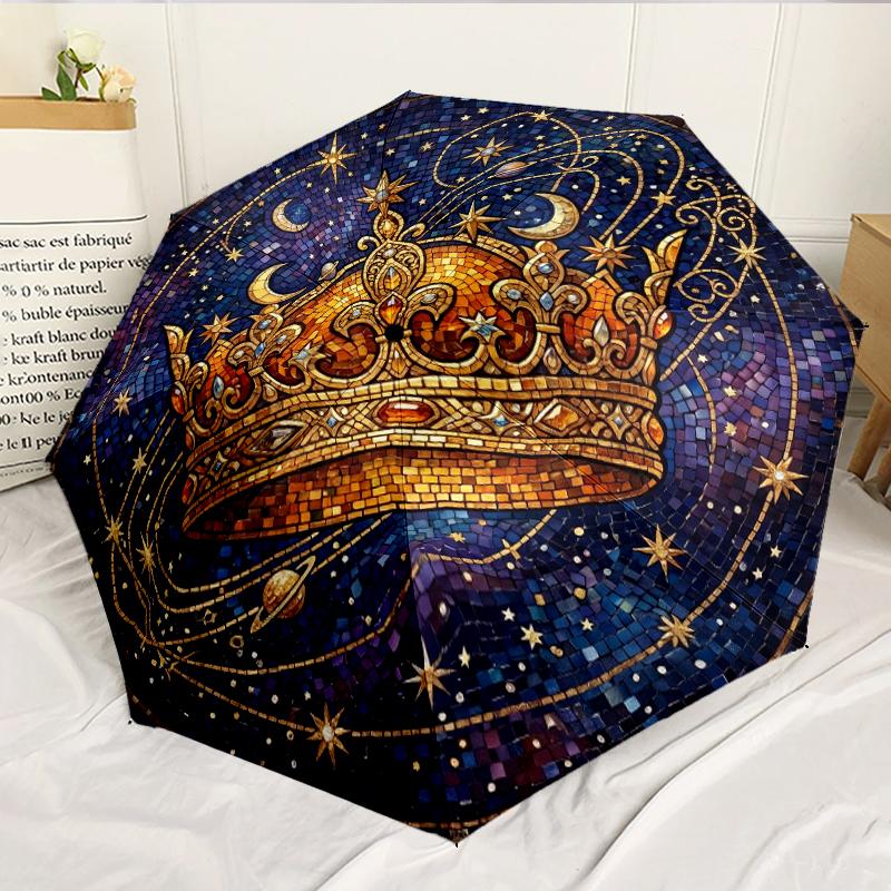 Royal Crown Stars 8-Frame for Travel, camping, Casual Lightweight Portable Umbrella, Essential for every family Holidays Birthday Gift
Royal Crown Stars 8-Frame for Travel, camping, Casual Lightweight Portable Umbrella, Essential for every family Holidays Birthday Gift
