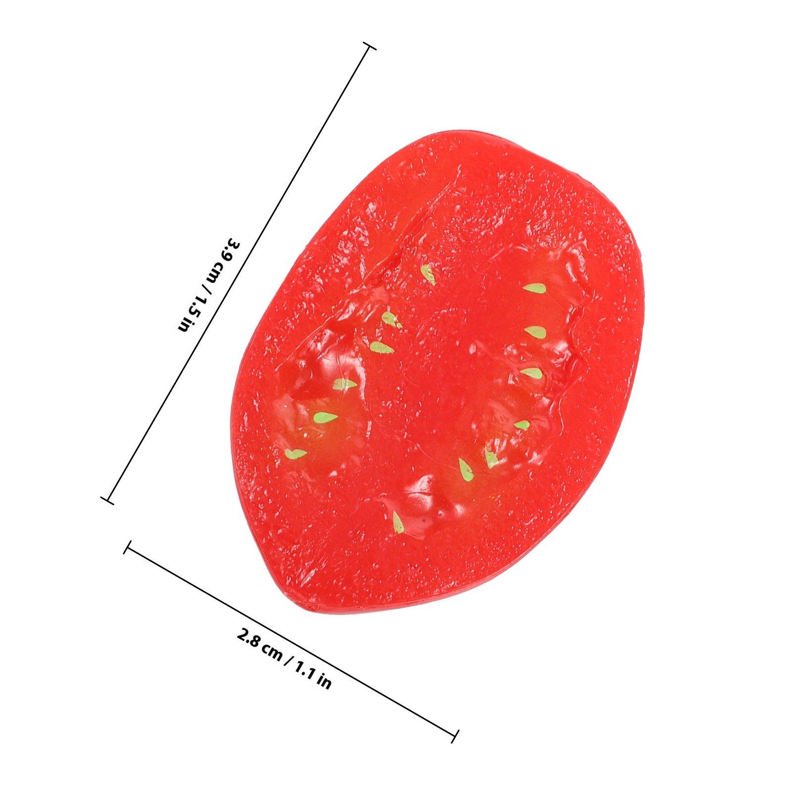 10Pcs Artificial Half Cherry Tomato Decorations PVC Realistic Fake Vegetable Models for Restaurant Display Home 3.9X2.8X1.7CM
10Pcs Artificial Half Cherry Tomato Decorations PVC Realistic Fake Vegetable Models for Restaurant Display Home 3.9X2.8X1.7CM
