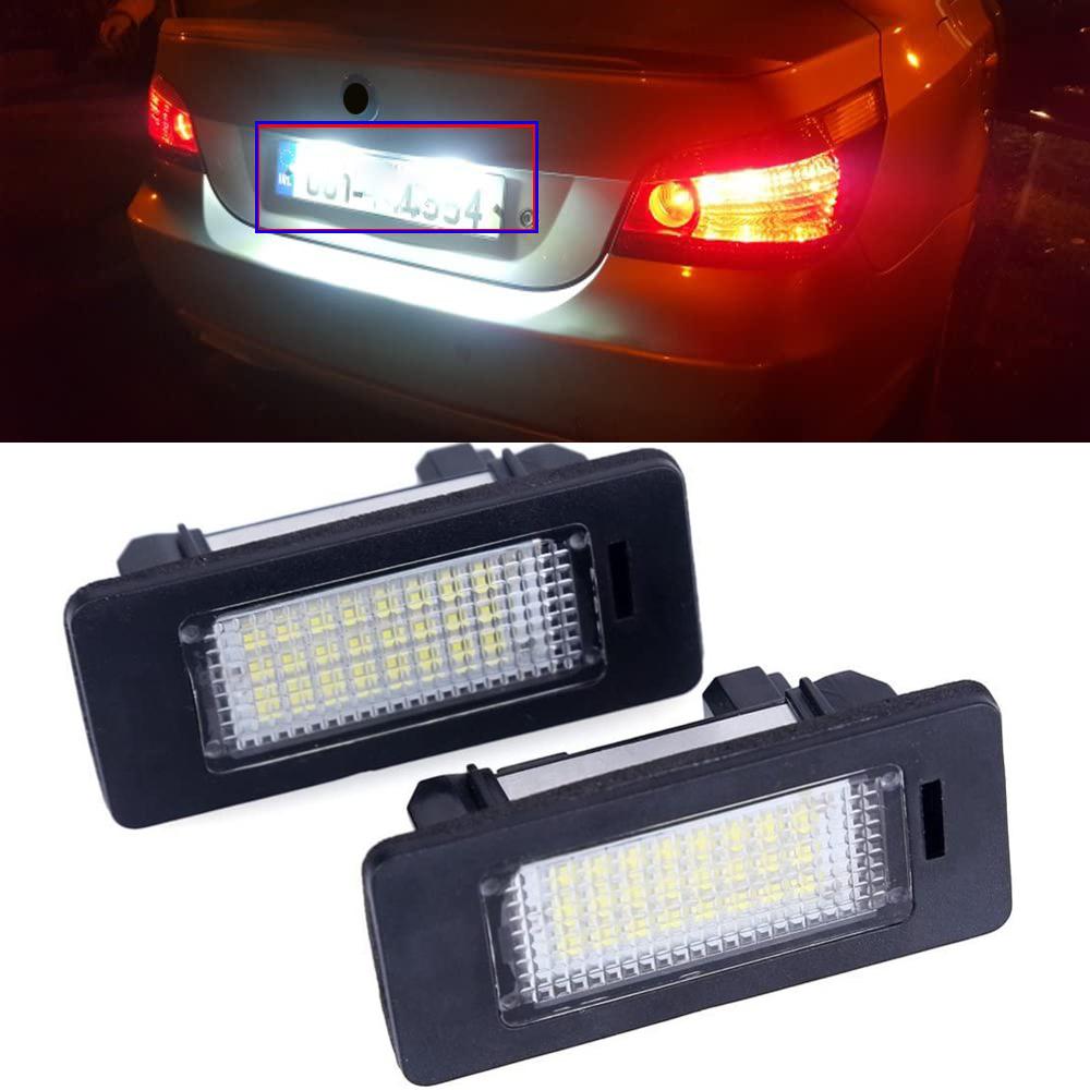 Car License Plate Light Error Free LED Number Plate Lamp for BMW E90 E91 E92 E93 E82 E88 E39 E60 F10X5 E70 X6 E71 2pcs
Car License Plate Light Error Free LED Number Plate Lamp for BMW E90 E91 E92 E93 E82 E88 E39 E60 F10X5 E70 X6 E71 2pcs