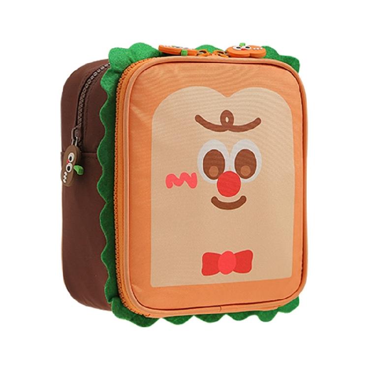 Spacious Portable Cosmetic Bag Cartoon Hamburger Design Waterproof Oxfords Fabric Makeup Holder For Gym And Pool
Spacious Portable Cosmetic Bag Cartoon Hamburger Design Waterproof Oxfords Fabric Makeup Holder For Gym And Pool