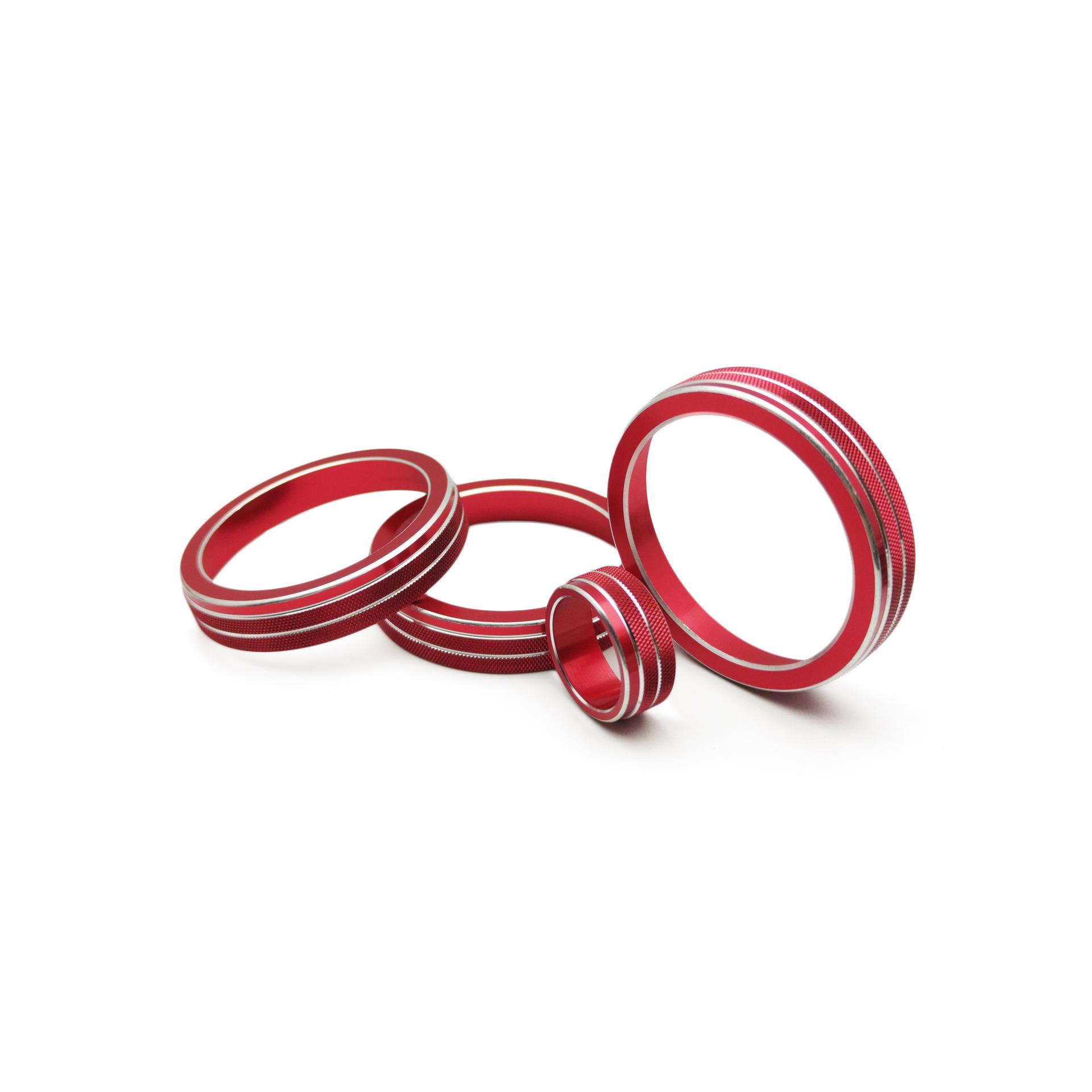 Jaguar E-PACE XEL Aluminum Alloy Air Conditioning Knob Trim – Wear-Resistant Console Modification.
Jaguar E-PACE XEL Aluminum Alloy Air Conditioning Knob Trim – Wear-Resistant Console Modification.