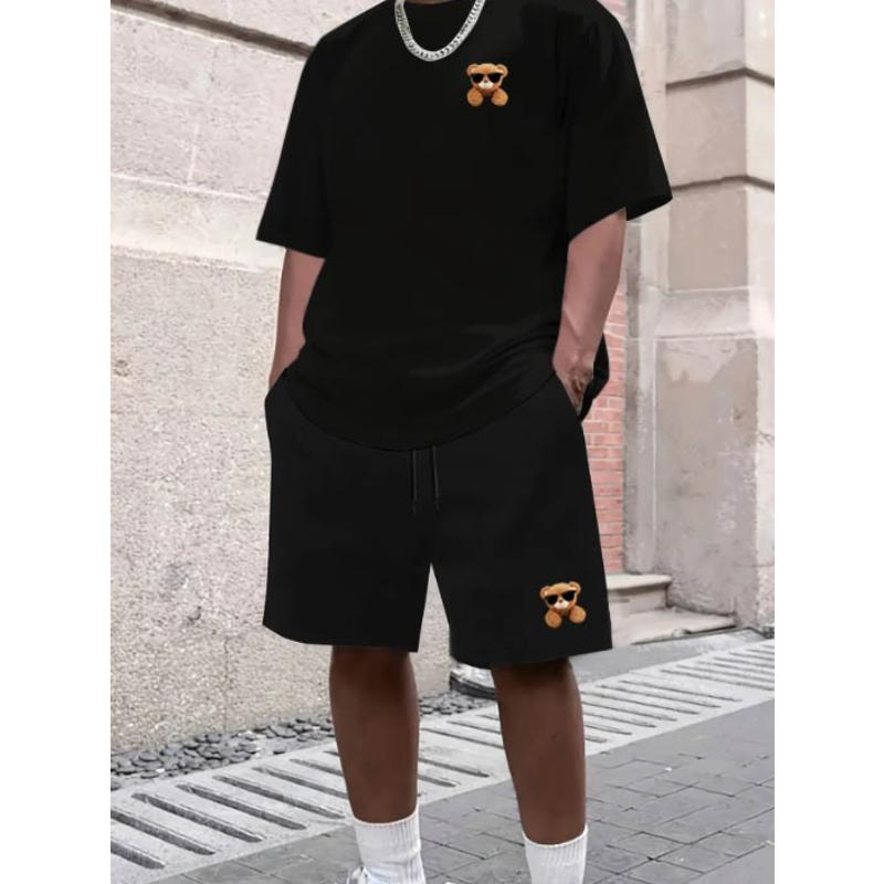 Men s Polyester Short Sleeve and Shorts Set Moisture Wicking Quick Dry Lightweight Summer Gym Workout Outfit XXL чорний
Men s Polyester Short Sleeve and Shorts Set Moisture Wicking Quick Dry Lightweight Summer Gym Workout Outfit XXL чорний