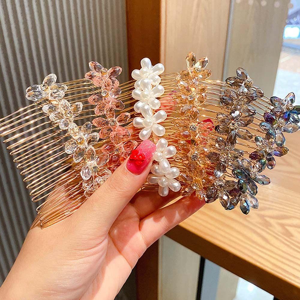 Style Arylic Imitation Pearl Hair Claw Crystal Hair Clip Children Flower Hairpin Kids Hair Comb білий
Style Arylic Imitation Pearl Hair Claw Crystal Hair Clip Children Flower Hairpin Kids Hair Comb білий
