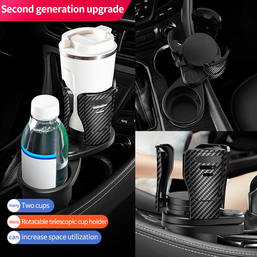 2 In 1 Car Cup Holder Expander 360 Degree Rotating Water Car Cup Holder Multifunctional Accessory for Car Round Cup
2 In 1 Car Cup Holder Expander 360 Degree Rotating Water Car Cup Holder Multifunctional Accessory for Car Round Cup