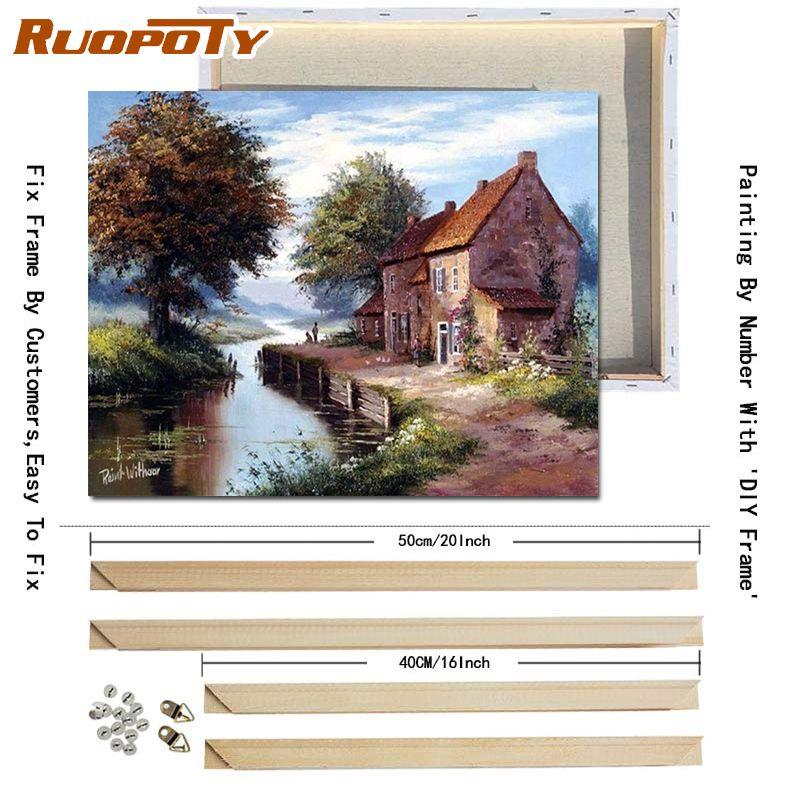 Ruopoty город и сельская местность DIY картина по номерам пейзаж DIY рамка картина маслом Современная настенная живопись Декор в гостиную 40x50 см
Ruopoty город и сельская местность DIY картина по номерам пейзаж DIY рамка картина маслом Современная настенная живопись Декор в гостиную 40x50 см