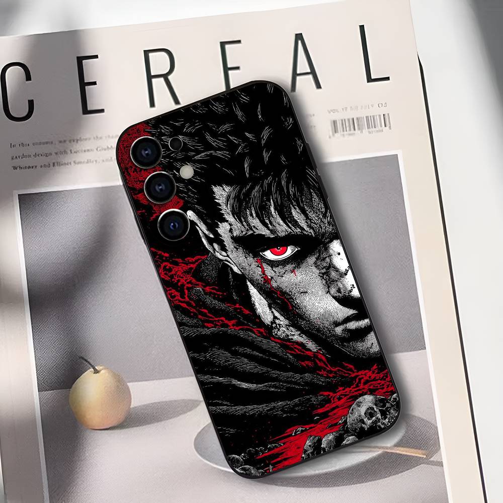 Soft Black B-Berserk Guts Phone Case for Samsung S25/S24/S21/S22/S23/S30/Ultra/S20/Plus/Fe/Lite - Protective Cover Samsung S26
Soft Black B-Berserk Guts Phone Case for Samsung S25/S24/S21/S22/S23/S30/Ultra/S20/Plus/Fe/Lite - Protective Cover Samsung S26