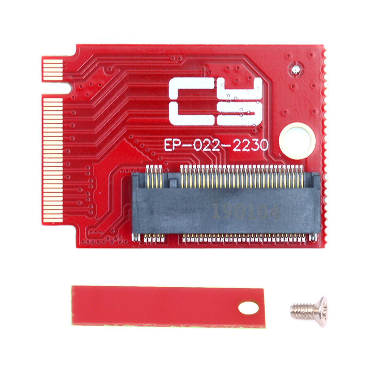 EP-022-2230MM NVME M-Key 22x30mm to 22x80mm NGFF Extension SSD Upgrade Adapter Compatible with ROG Ally Gaming As Shown A
EP-022-2230MM NVME M-Key 22x30mm to 22x80mm NGFF Extension SSD Upgrade Adapter Compatible with ROG Ally Gaming As Shown A