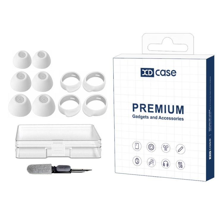 XDcase 3 Pairs Replacement Silicone Ear Tips & Ear Hooks Kit, S/M/L Size For Samsung Galaxy Buds FE білий
XDcase 3 Pairs Replacement Silicone Ear Tips & Ear Hooks Kit, S/M/L Size For Samsung Galaxy Buds FE білий