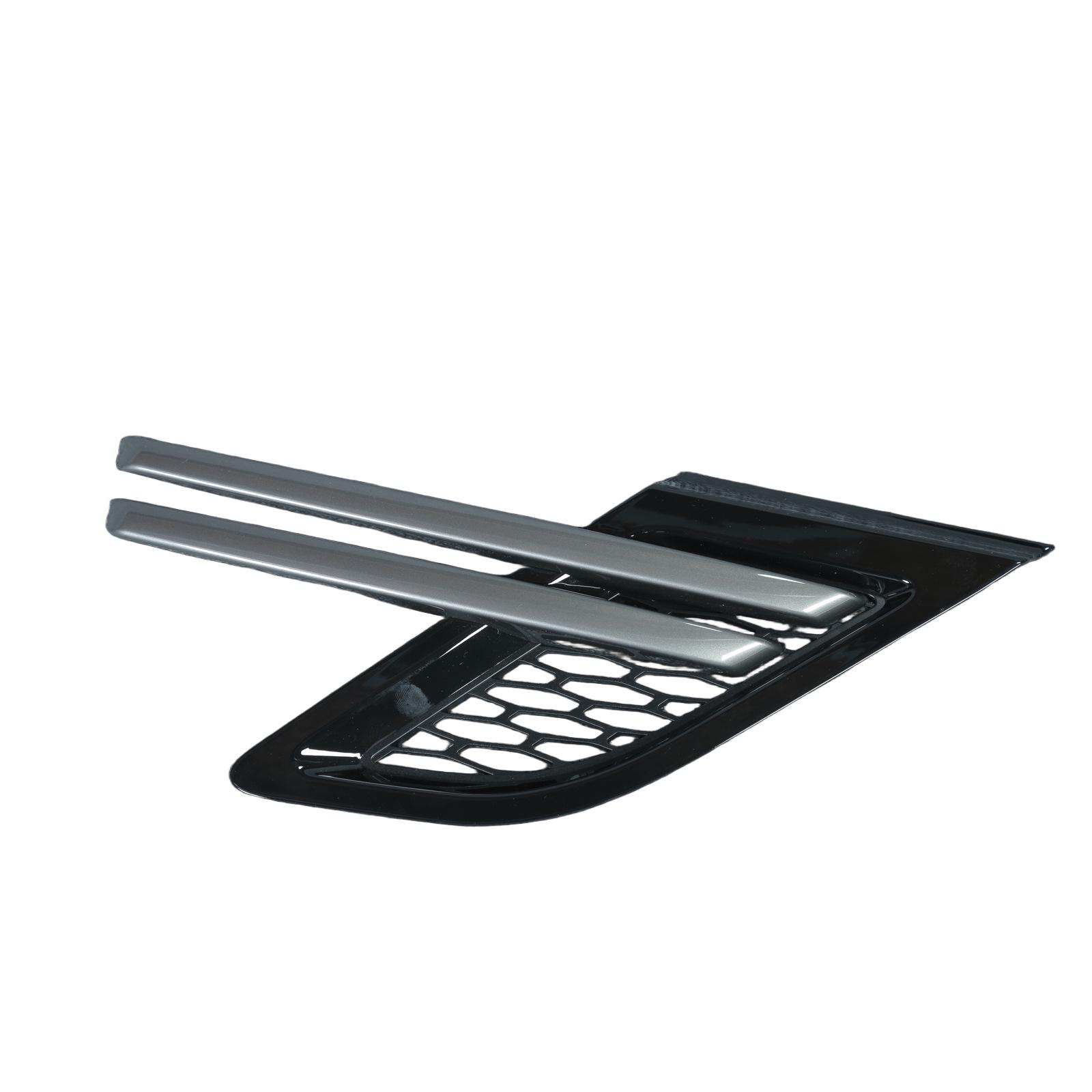 Matte Black Mesh Fender Vent Grille with Gray Stripe for Range Rover Sport L494 14, Right Side
Matte Black Mesh Fender Vent Grille with Gray Stripe for Range Rover Sport L494 14, Right Side