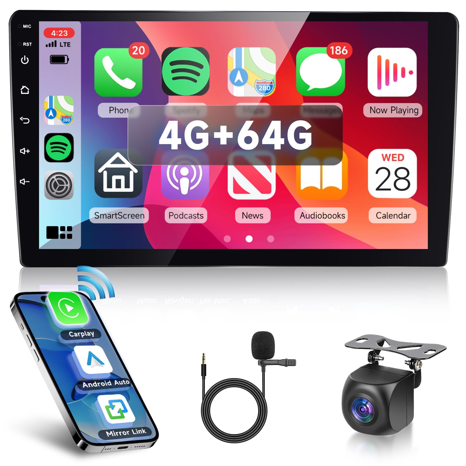Hodozzy Car Audio GPS Navigation Bluetooth Wireless Carplay Android Auto Android 2DIN сенсорный экран автомобильная стереосистема с двойным Din автомобильным радио WiFi радио сзади
Hodozzy Car Audio GPS Navigation Bluetooth Wireless Carplay Android Auto Android 2DIN сенсорный экран автомобильная стереосистема с двойным Din автомобильным радио WiFi радио сзади