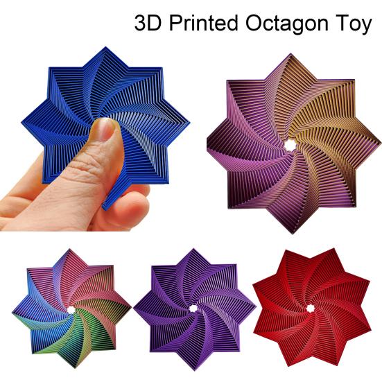 Фрактальный фиджет восьмиугольник 3D-печатный для снятия тревожности и стресса, для детей, карманного размера, для путешествий, для взрослых, красочная восьмиугольная сенсорная игрушка, инструмент для осознанной медитации
Фрактальный фиджет восьмиугольник 3D-печатный для снятия тревожности и стресса, для детей, карманного размера, для путешествий, для взрослых, красочная восьмиугольная сенсорная игрушка, инструмент для осознанной медитации