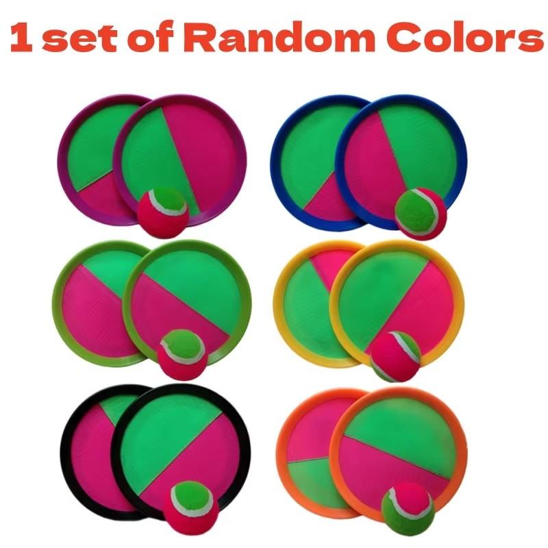 Кумедний сімейний набір для спортивних ігор на відкритому повітрі для двох осіб, інтерактивна ракетка для батьків та дітей, мішень на присосці, набір для кидання та ловіння м яча
Кумедний сімейний набір для спортивних ігор на відкритому повітрі для двох осіб, інтерактивна ракетка для батьків та дітей, мішень на присосці, набір для кидання та ловіння м яча