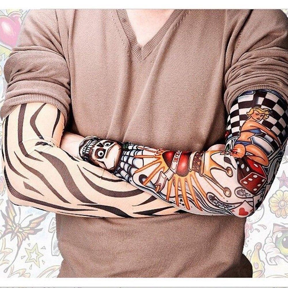 HOT Charm Arm Fake Tattoo Punk Skull Theme Women Tamporary UV Arm Warmers Sleeves Sunscreen Gloves
HOT Charm Arm Fake Tattoo Punk Skull Theme Women Tamporary UV Arm Warmers Sleeves Sunscreen Gloves