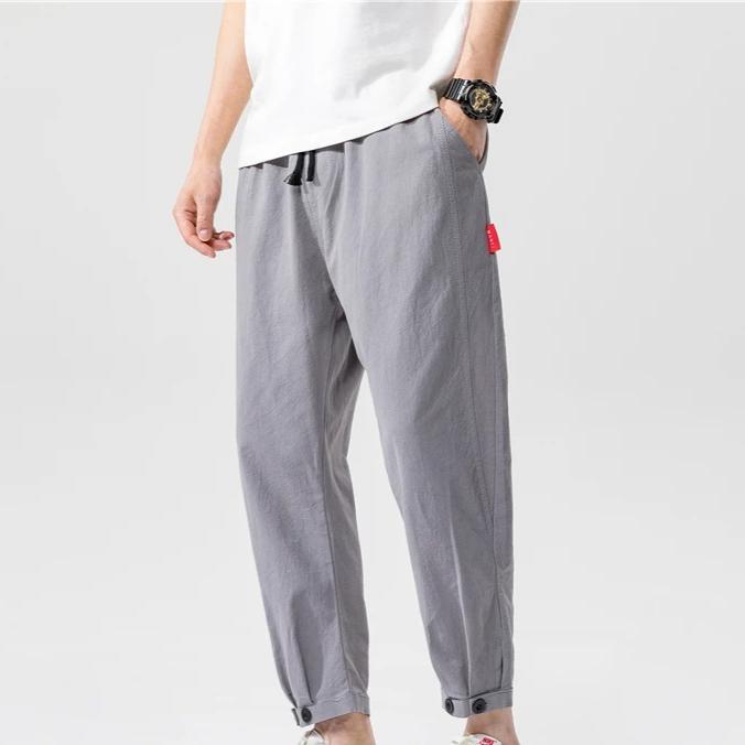 Spring and Summer Men s Pants 100% Cotton Slim Fit Small Leg Pants Straight Leg Ankle Pants Casual Versatile Solid Color S серый
Spring and Summer Men s Pants 100% Cotton Slim Fit Small Leg Pants Straight Leg Ankle Pants Casual Versatile Solid Color S серый