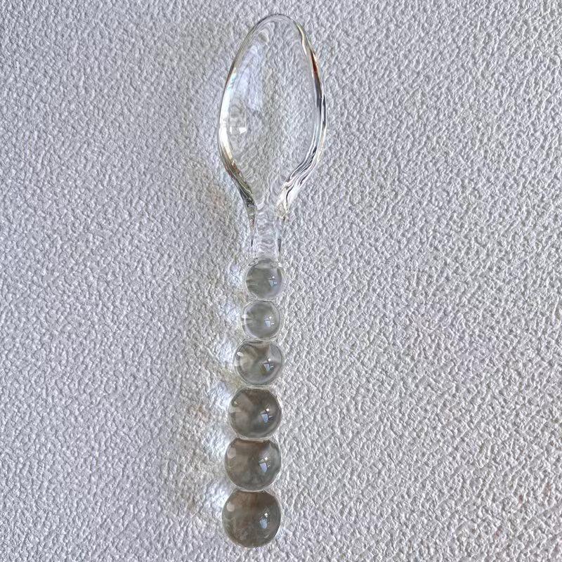 Жаропрочные стеклянные ложки, американская средневековая стеклянная посуда с бисером, ложка и вилка, прозрачные розовые и зеленые стеклянные ложки
Жаропрочные стеклянные ложки, американская средневековая стеклянная посуда с бисером, ложка и вилка, прозрачные розовые и зеленые стеклянные ложки