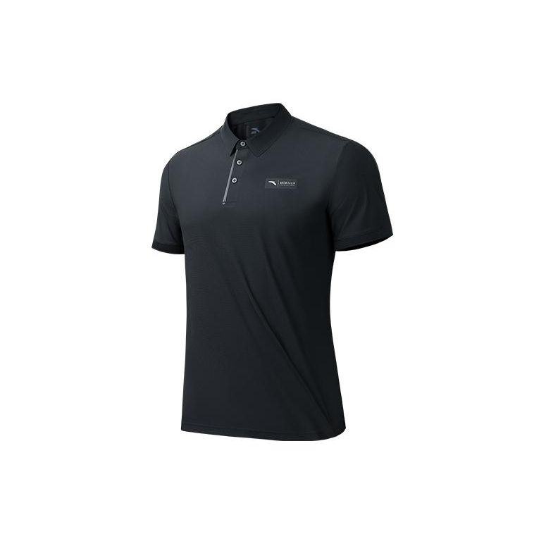 Anta Training Series Solid Color Comfortable Breathable Casual Polo Shirt Men tops Basic-Black 952427111-4
Anta Training Series Solid Color Comfortable Breathable Casual Polo Shirt Men tops Basic-Black 952427111-4