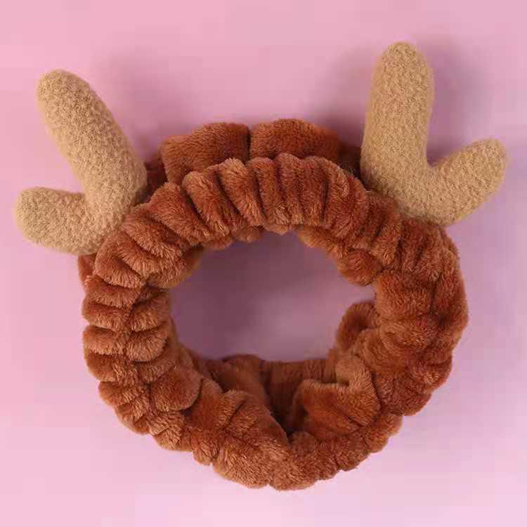 Korean Cute Meng Antlers Plush Wash Headband - Soft Fluffy Christmas Hair Accessory кавовий
Korean Cute Meng Antlers Plush Wash Headband - Soft Fluffy Christmas Hair Accessory кавовий