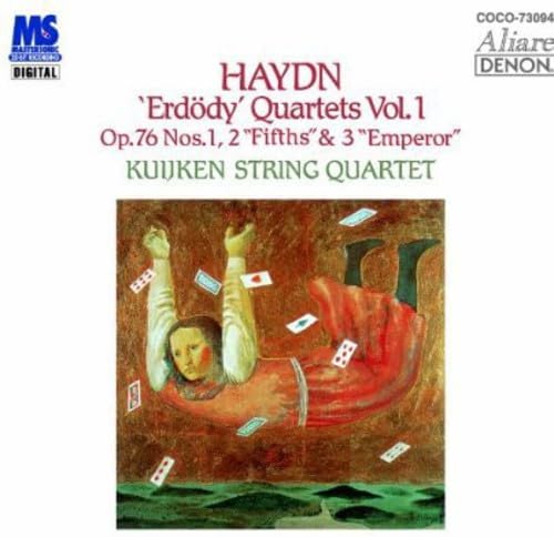 CD KUIJKEN QUARTET Haydn 3 Erdody Quartets Op. 76 No. COCO73094 DENON 2010 Japan Obi Classical
CD KUIJKEN QUARTET Haydn 3 Erdody Quartets Op. 76 No. COCO73094 DENON 2010 Japan Obi Classical