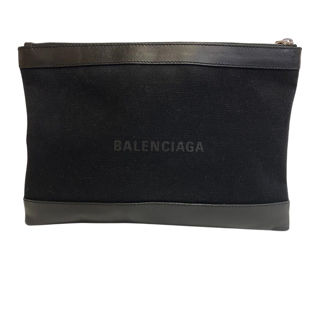 BALENCIAGA 373834 leather Navy clip M Clutch bag black leather mens Used
BALENCIAGA 373834 leather Navy clip M Clutch bag black leather mens Used