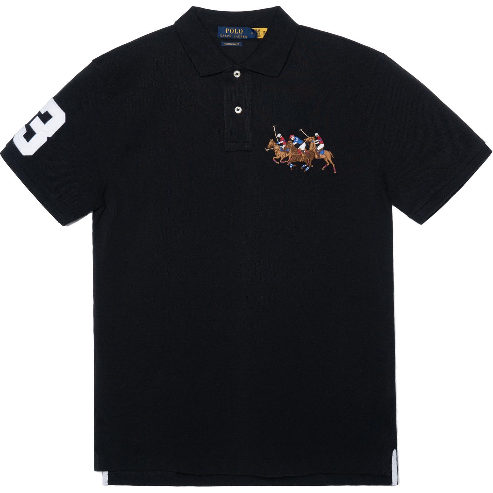 Polo Ralph Lauren Polo Logo Вышитая рубашка поло с коротким рукавом Мужская черная 710814437-001 XS
Polo Ralph Lauren Polo Logo Вышитая рубашка поло с коротким рукавом Мужская черная 710814437-001 XS