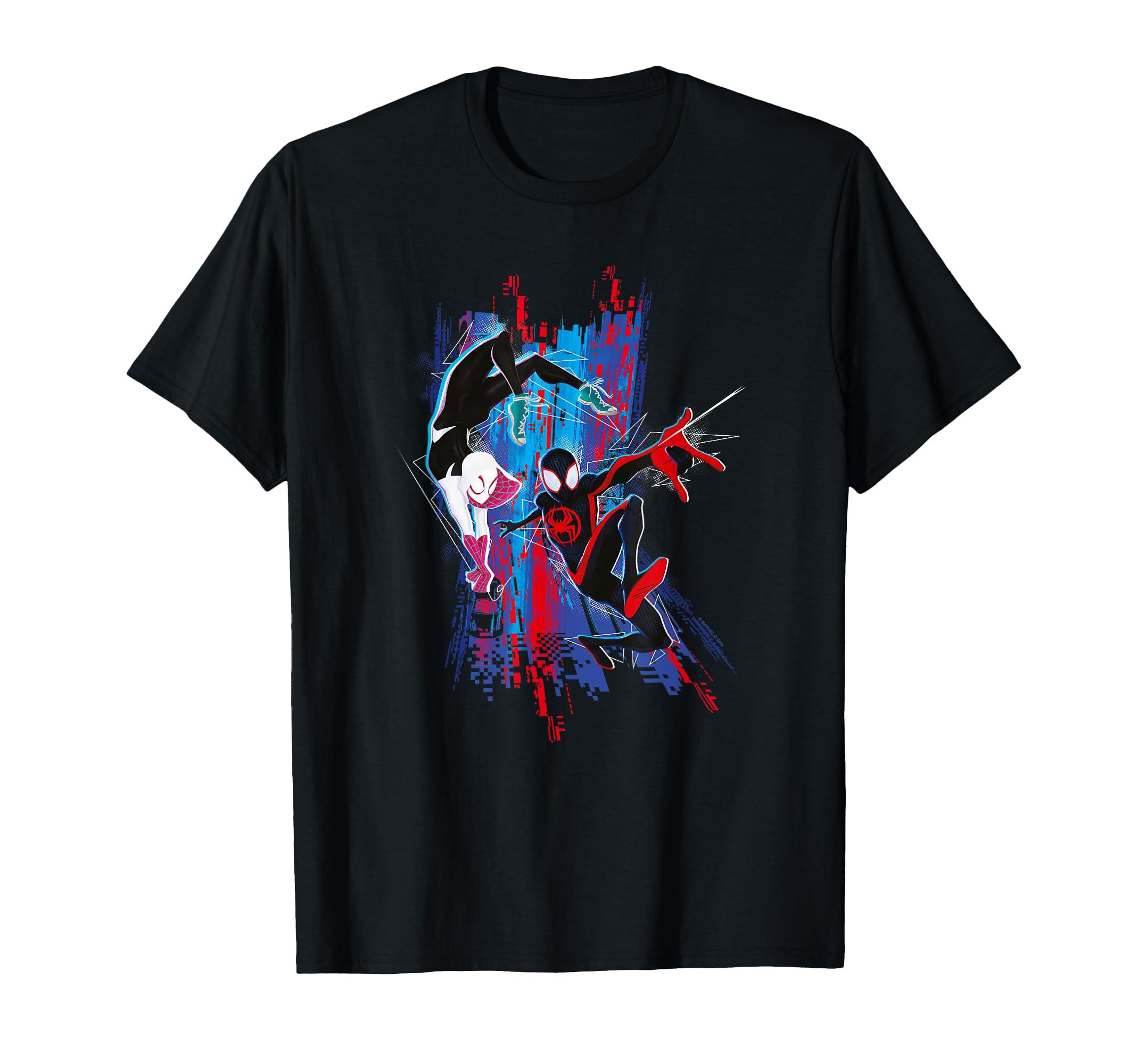 Marvel Spider-Man: Into the Spider-Verse Part 1 Spider Duo T-Shirt
Marvel Spider-Man: Into the Spider-Verse Part 1 Spider Duo T-Shirt