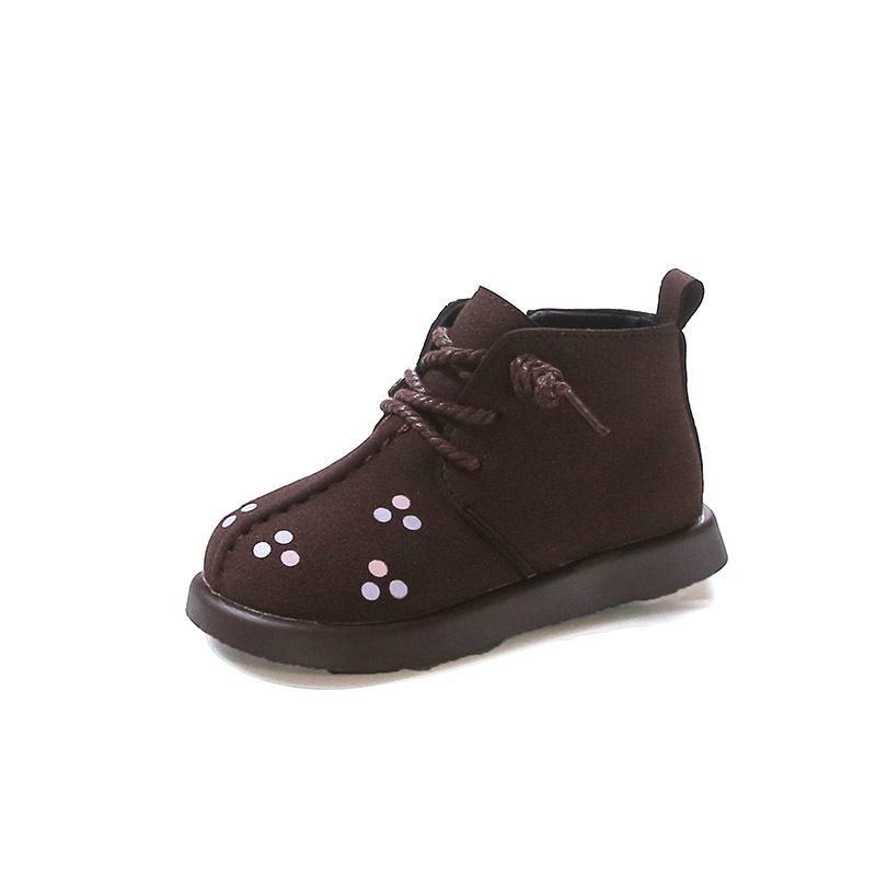 Funny Polka Dot Print Children Flat Boots Side Zipper Kids Girl Short Boots New Style Student Platform Leather Shoes I09296 22 кавовий
Funny Polka Dot Print Children Flat Boots Side Zipper Kids Girl Short Boots New Style Student Platform Leather Shoes I09296 22 кавовий