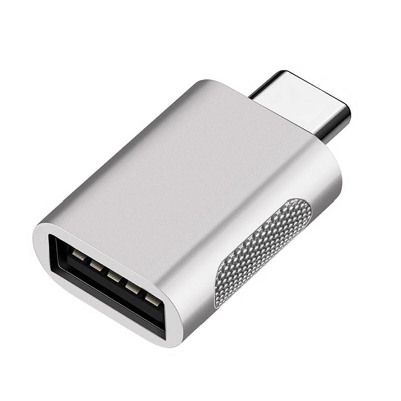 Type-c OTG Male to Usb 3.0 Female Adapter Usb3.0 to Usb-c Mobile Phone Data Cable Adapter Adapter Converter C male to USB3.0 female silver
Type-c OTG Male to Usb 3.0 Female Adapter Usb3.0 to Usb-c Mobile Phone Data Cable Adapter Adapter Converter C male to USB3.0 female silver