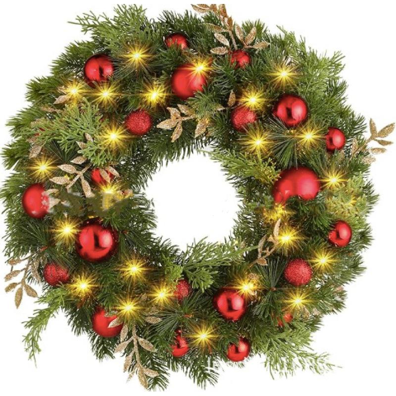 Christmas Rattan Garland Luxury Christmas Decoration LED Lights + 40cm Diameter Decorative Garland
Christmas Rattan Garland Luxury Christmas Decoration LED Lights + 40cm Diameter Decorative Garland