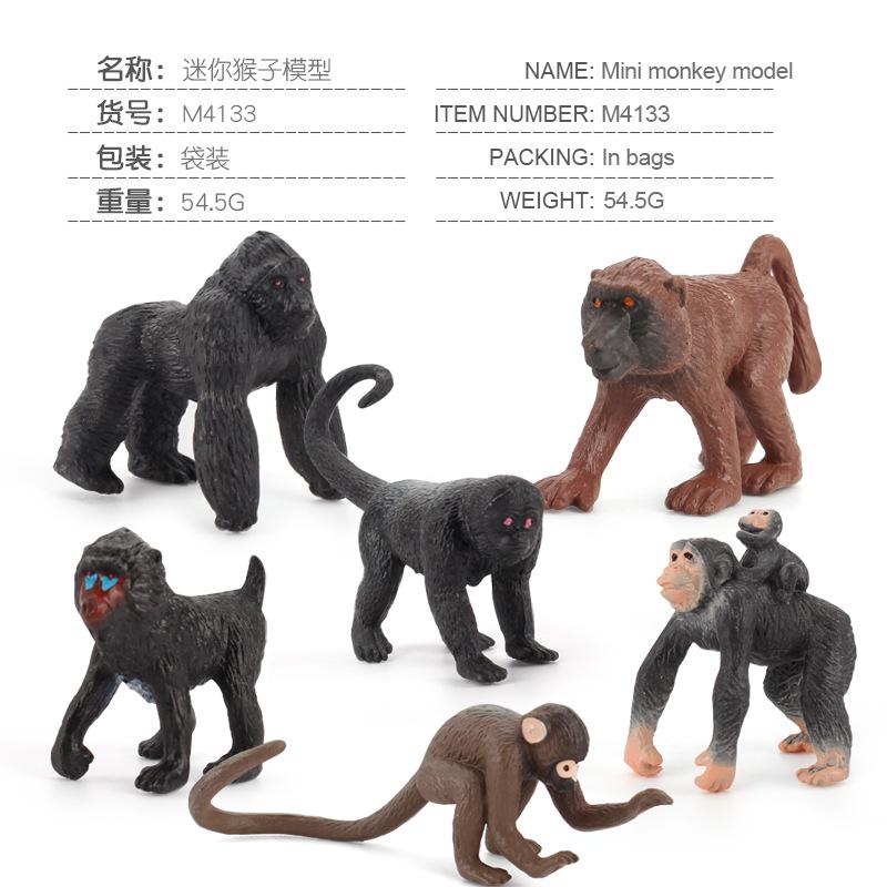Качественная ПВХ Высокая Мини Фигурка Обезьяны и Белки Реалистичная Модель Животного Идеально Подходит для Коллекционеров и Декора
Качественная ПВХ Высокая Мини Фигурка Обезьяны и Белки Реалистичная Модель Животного Идеально Подходит для Коллекционеров и Декора