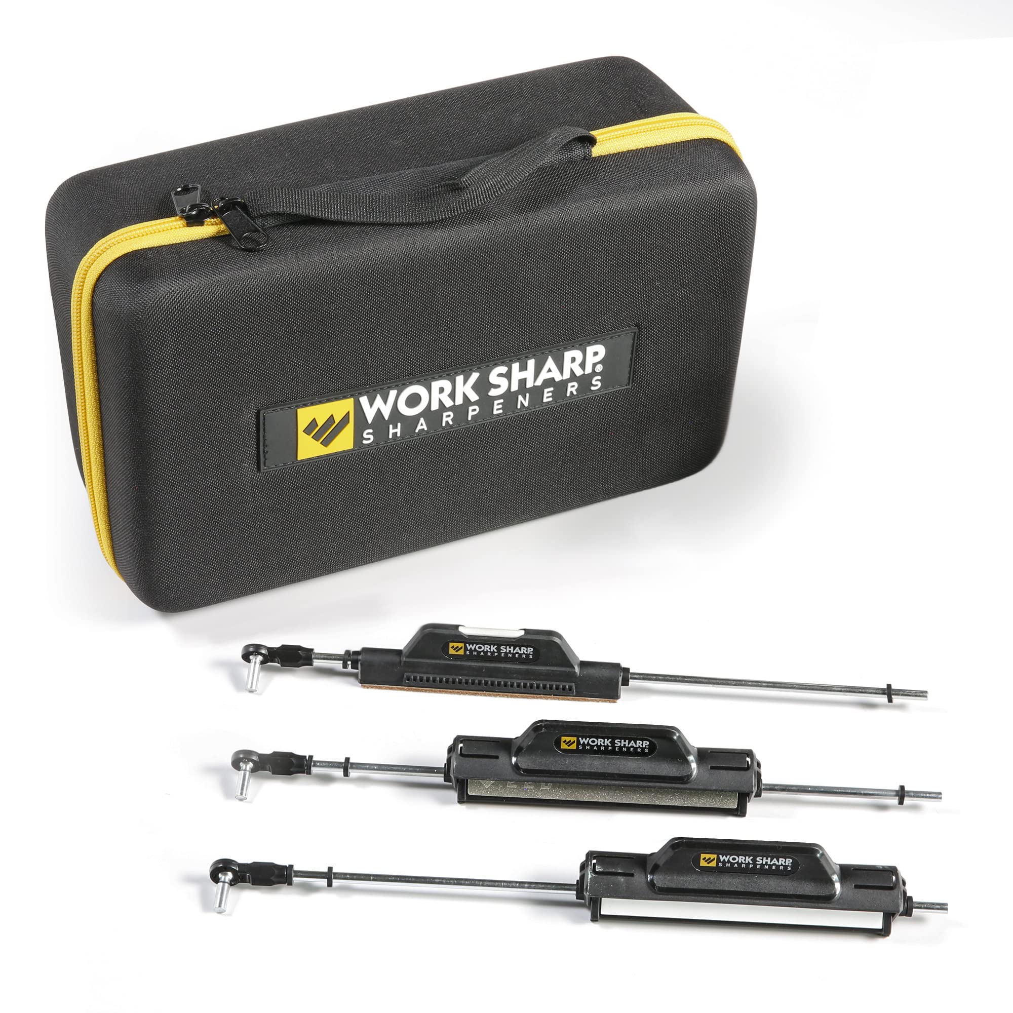 Work Sharp Precision Adjustment Knife Sharpener Upgrade Kit with 7 Abrasives and Carrying Case Set Black One Size чорний
Work Sharp Precision Adjustment Knife Sharpener Upgrade Kit with 7 Abrasives and Carrying Case Set Black One Size чорний