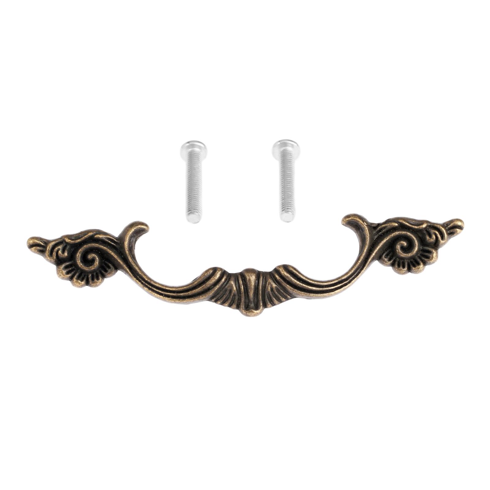 DRELD 1Pc Antique Furniture Handle Cabinet Knobs and Handles Drawer Kitchen Door Pull Cupboard Handle Furniture Fittings 64/97MM
DRELD 1Pc Antique Furniture Handle Cabinet Knobs and Handles Drawer Kitchen Door Pull Cupboard Handle Furniture Fittings 64/97MM