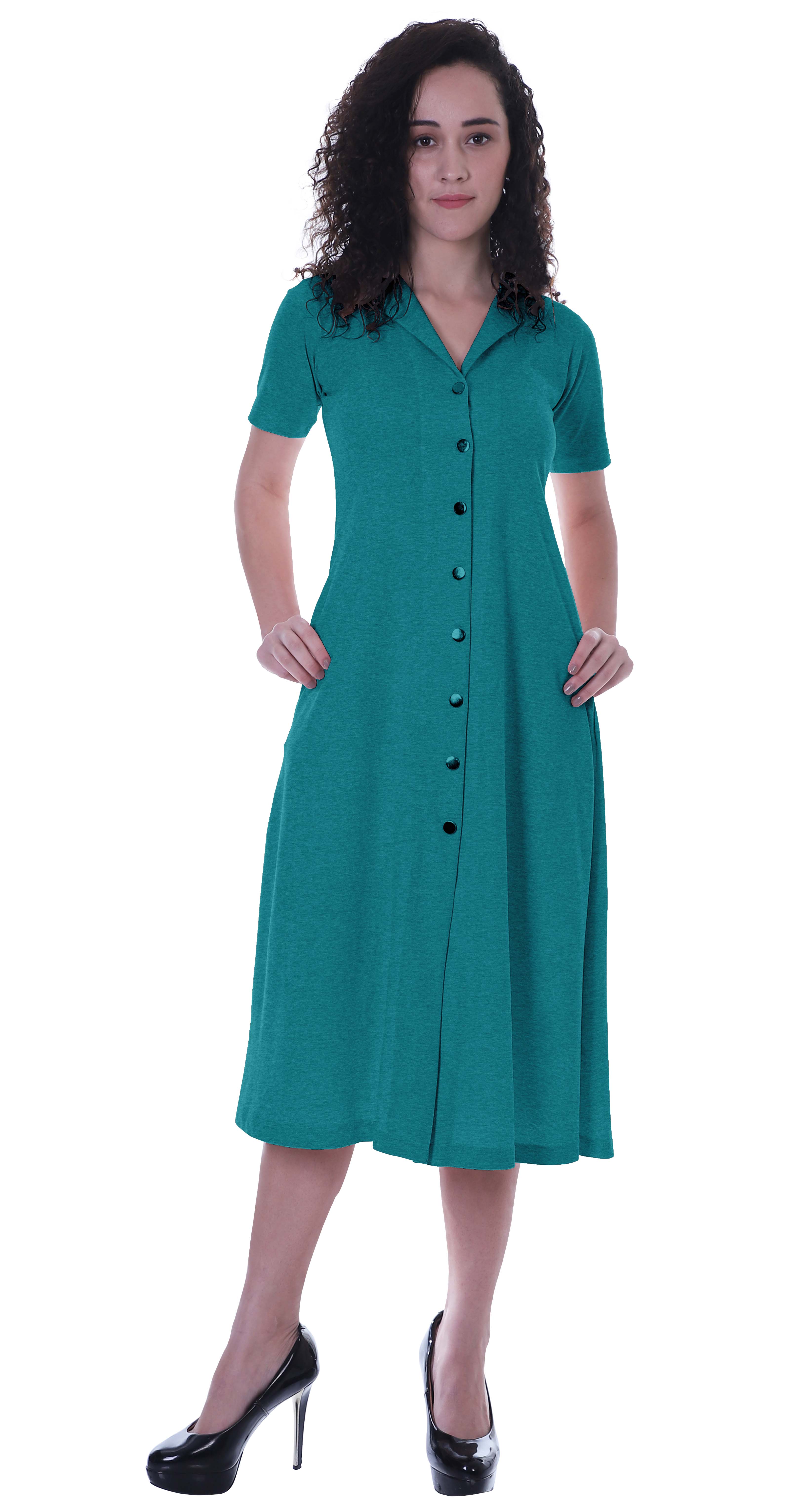 Жіноча однотонна довга сукня-сорочка Moomaya з повсякденним вільним кроєм на ґудзиках X-Small чирок зелений колір
Жіноча однотонна довга сукня-сорочка Moomaya з повсякденним вільним кроєм на ґудзиках X-Small чирок зелений колір